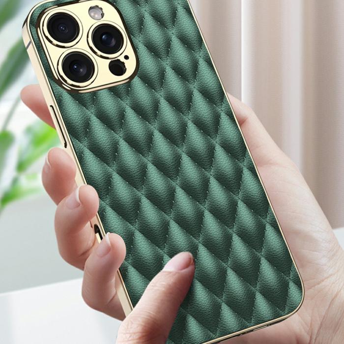 Bild 5, GKK iPhone 16 Pro Skal Diamond Hybrid Läder Champagne