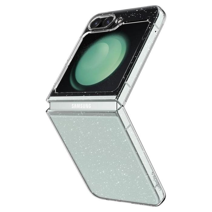 Bild 2, Spigen Samsung Galaxy Z Flip 5 Skal AirSkin Glitter
