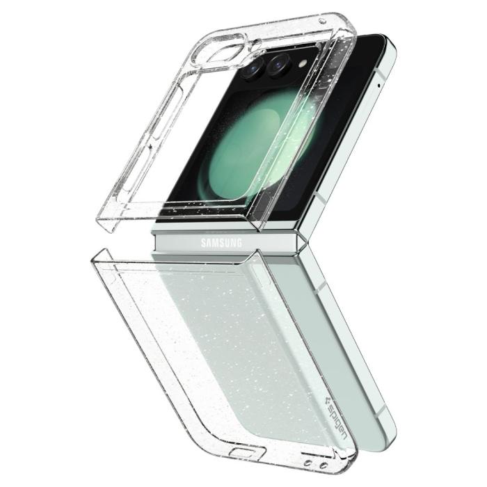Bild 3, Spigen Samsung Galaxy Z Flip 5 Skal AirSkin Glitter