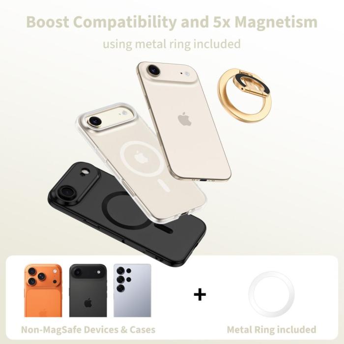 Bild 4, Tech-Protect Magnetisk MagSafe Ringhållare Lamano Guld