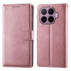 Xiaomi 17T Pro Fodral L&auml;der Ros&eacute;guld