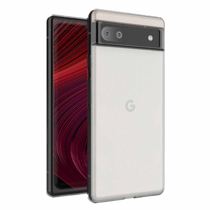 Bild 2, Google Pixel 6A Skal Slim TPU Transparent