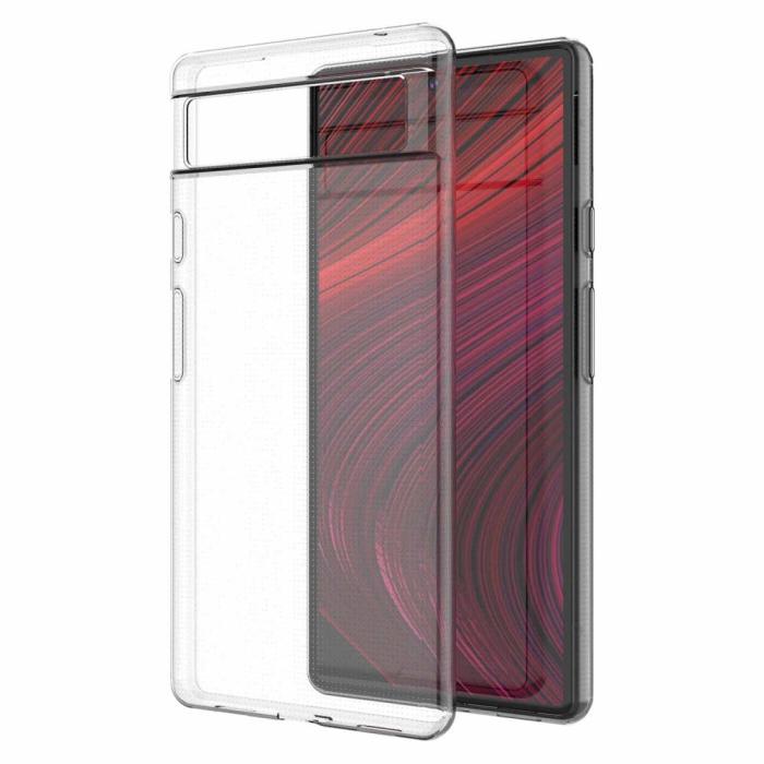 Bild 3, Google Pixel 6A Skal Slim TPU Transparent