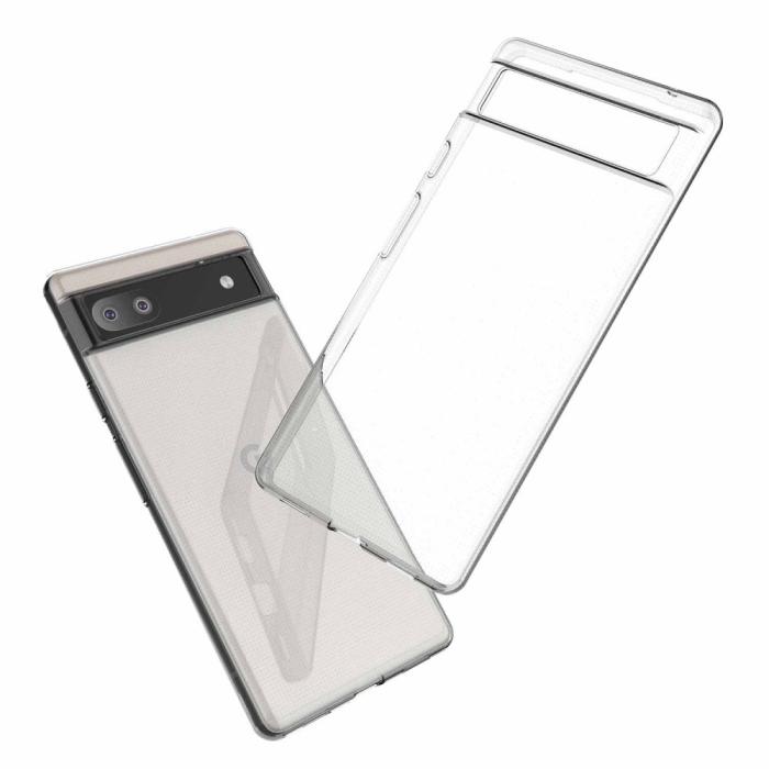 Bild 4, Google Pixel 6A Skal Slim TPU Transparent