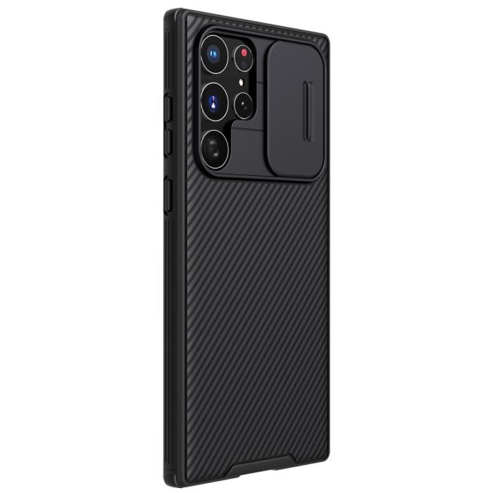 Bild 4, NILLKIN Samsung Galaxy S22 Ultra Skal CamShield Pro Svart