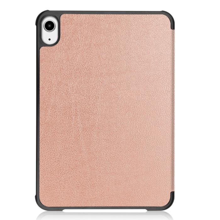 Bild 2, iPad Mini 2024/2021 Fodral Smart Tri-Fold Roséguld