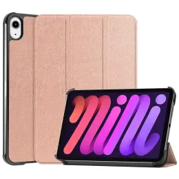 iPad Mini (2021) Fodral Smart Tri-Fold Roséguld