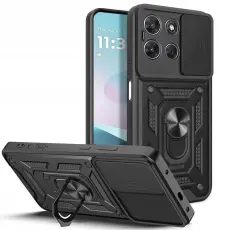 Tech-Protect Motorola Moto G67/G77 Skal CamShield Pro Svart