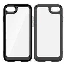 iPhone 7/8/SE (2020/2022) TPU Skal - Svart Ram