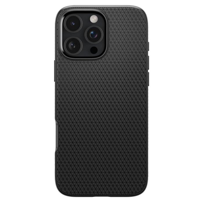 Bild 2, Spigen iPhone 16 Pro Skal Liquid Air Matt Svart