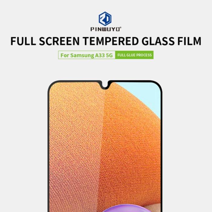 Bild 3, PINWUYO Samsung Galaxy A33 5G Skärmskydd Heltäckande