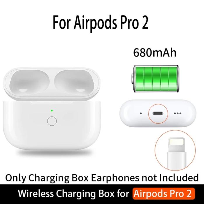 Bild 2, AirPods Pro 2 / AirPods Pro Laddningsfodral Lightning
