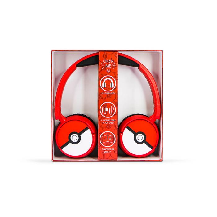 Bild 2, Pokemon Hörlur On-Ear Junior Trådlös 85dB/95dB