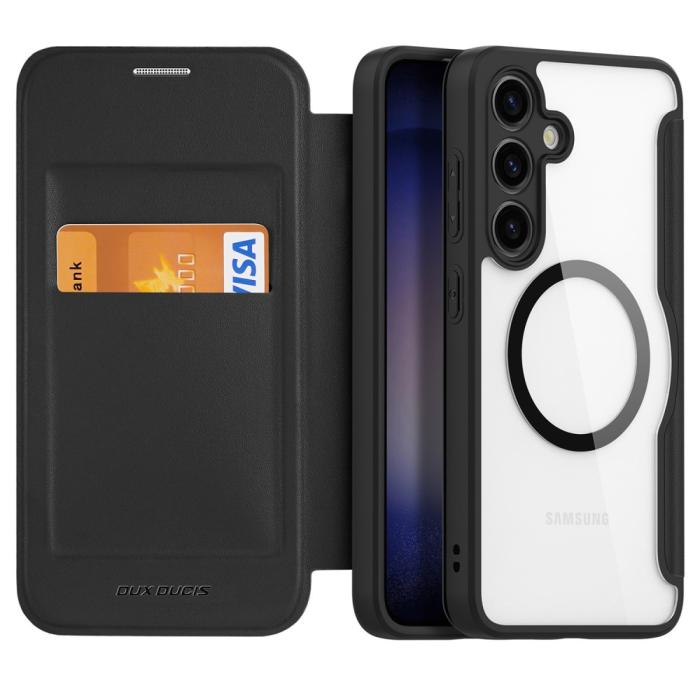 Bild 2, DUX DUCIS Galaxy S24 Plus Fodral MagSafe Skin X Pro Svart