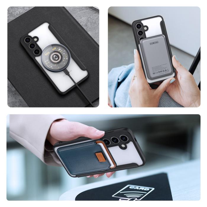 Bild 5, DUX DUCIS Galaxy S24 Plus Fodral MagSafe Skin X Pro Svart