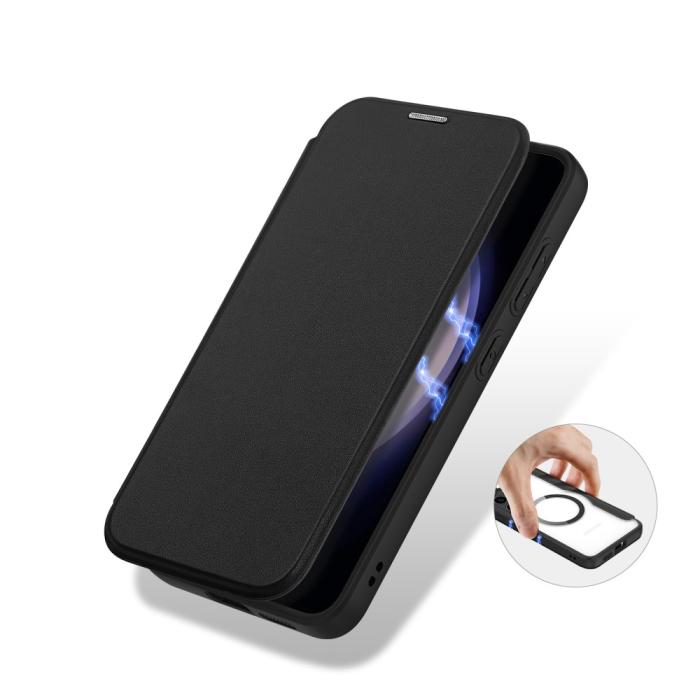 Bild 6, DUX DUCIS Galaxy S24 Plus Fodral MagSafe Skin X Pro Svart