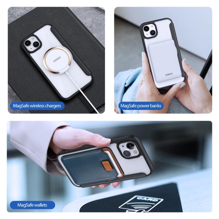 Bild 6, DUX DUCIS iPhone 15 Plus Fodral MagSafe Skin X Pro Svart