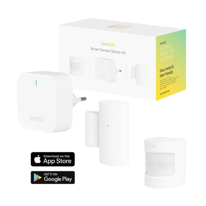Bild 4, Hombli Smart Bluetooth Sensor Start Kit Vit