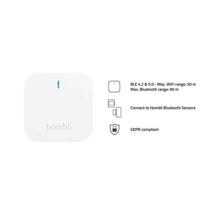 Bild 8, Hombli Smart Bluetooth Sensor Start Kit Vit
