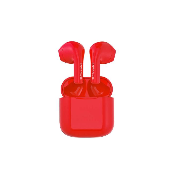 Bild 4, Happy Plugs Joy Hörlurar In-Ear TWS Röd