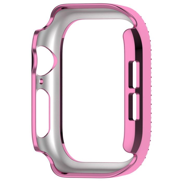 Bild 3, Apple Watch 10 46 mm Skal Rhinestone Rosa