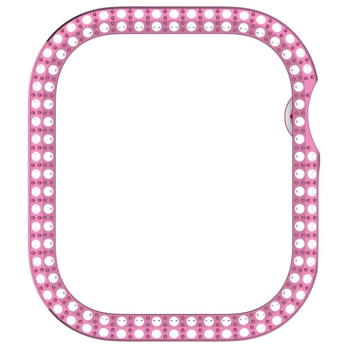 Bild 4, Apple Watch 10 46 mm Skal Rhinestone Rosa