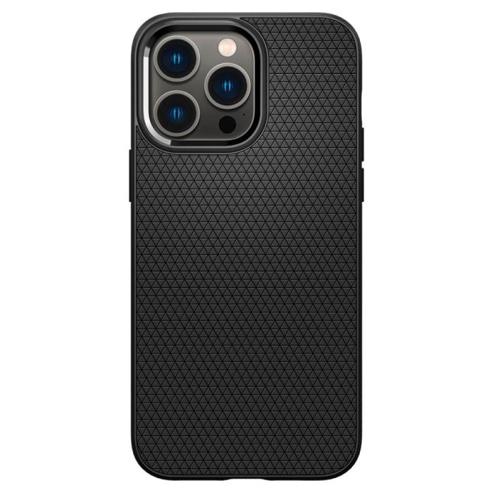 Bild 2, Spigen iPhone 14 Pro Max Skal Liquid Air Matt Svart
