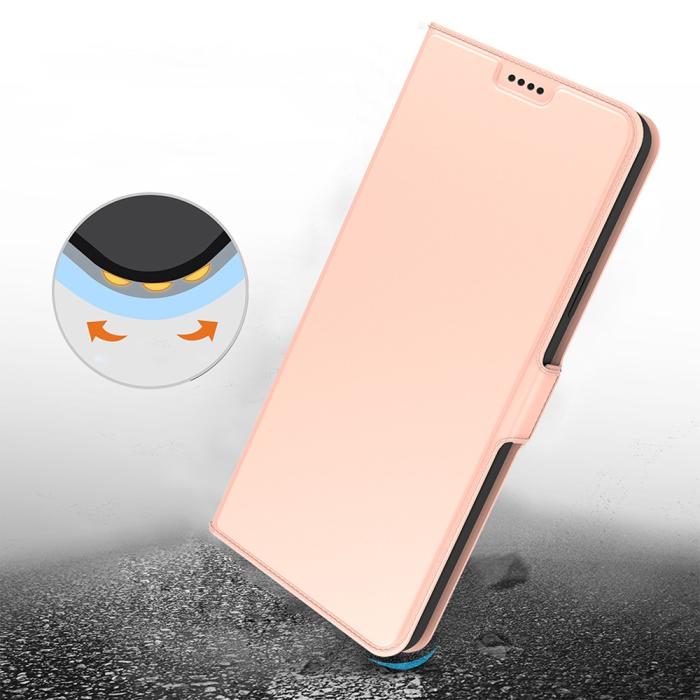 Bild 6, Samsung Galaxy A25 5G Fodral Slim Läder Roséguld