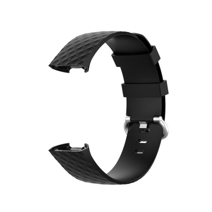 Bild 3, Armband Fitbit Charge 3 / 4 Svart