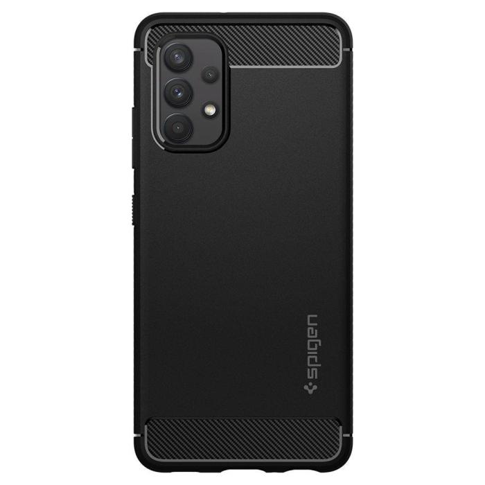 Bild 2, Samsung Galaxy A72 - Spigen Rugged Armor Skal - Matt Svart