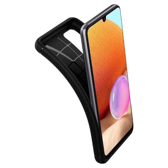 Bild 5, Samsung Galaxy A72 - Spigen Rugged Armor Skal - Matt Svart
