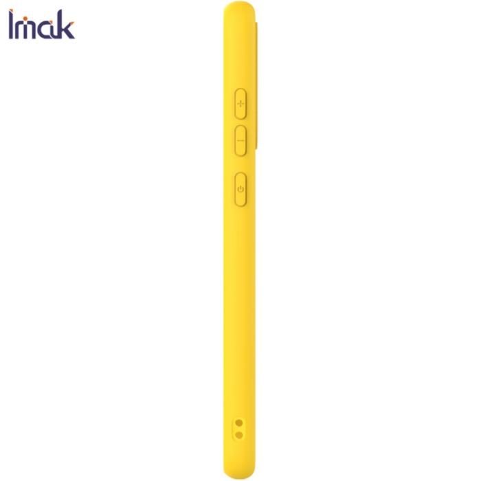 Bild 3, iPhone 12 Pro Max - IMAK Skin Touch Skal - Gul