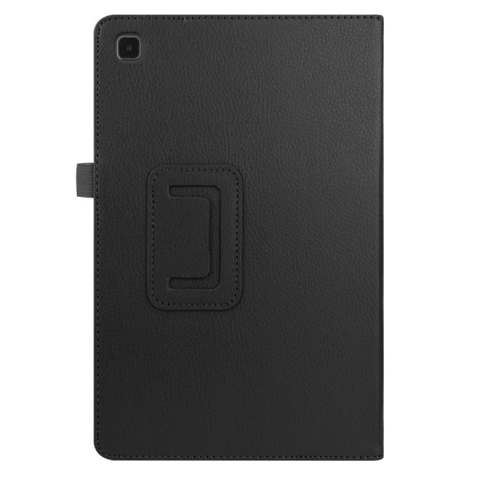 Bild 3, Samsung Galaxy Tab A7 10.4 Fodral Litchi Läder Svart