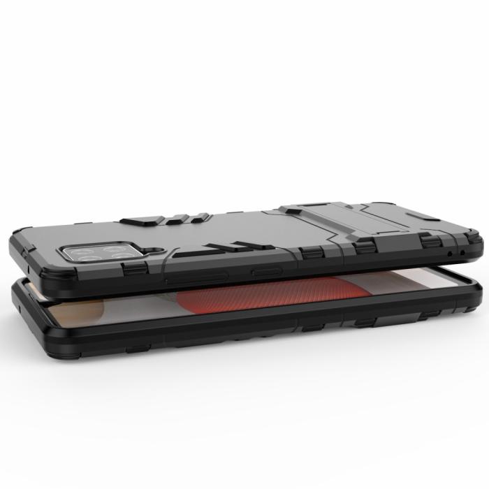 Bild 4, Samsung Galaxy A42 5G - Hybrid Skal Med Kickstand - Svart