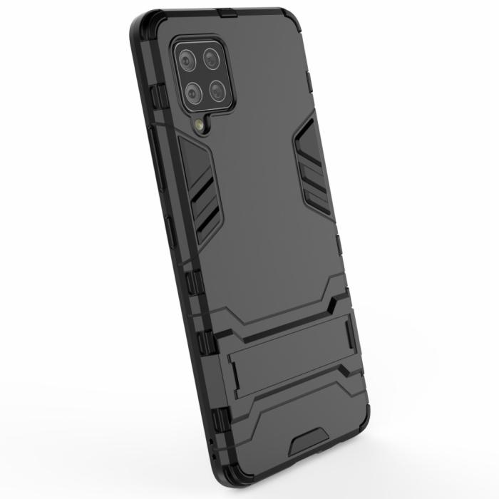 Bild 5, Samsung Galaxy A42 5G - Hybrid Skal Med Kickstand - Svart