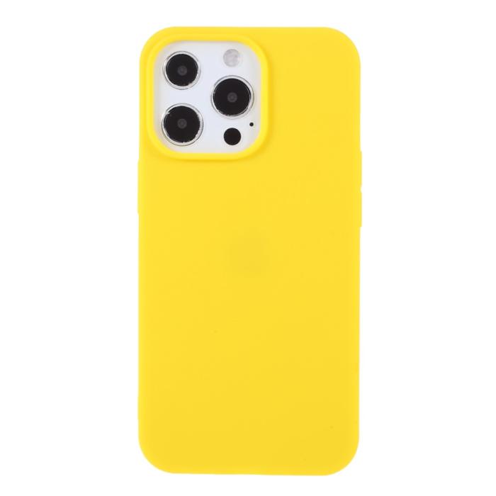 Bild 2, iPhone 13 Pro - Matt TPU Skal - Gul