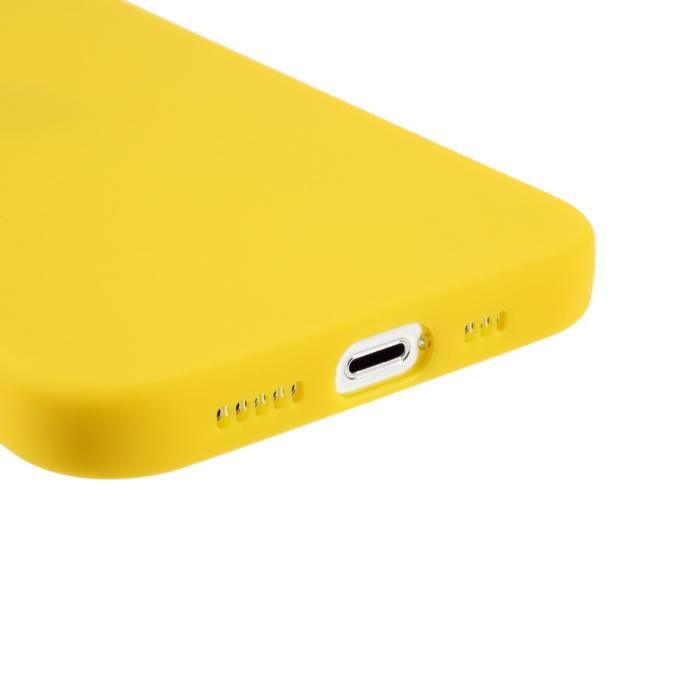 Bild 5, iPhone 13 Pro - Matt TPU Skal - Gul