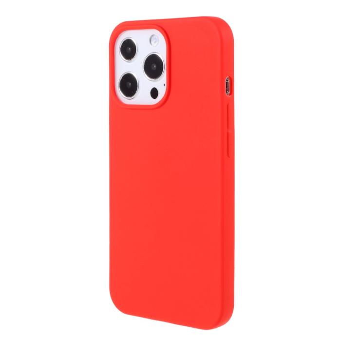 Bild 3, iPhone 13 Pro - Matt TPU Skal - Röd