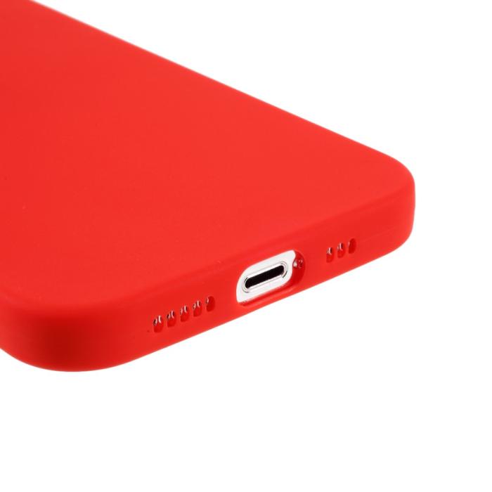 Bild 5, iPhone 13 Pro - Matt TPU Skal - Röd