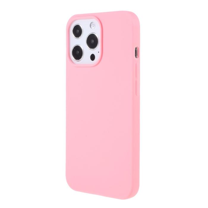 Bild 3, iPhone 13 Pro - Matt TPU Skal - Ljus Rosa
