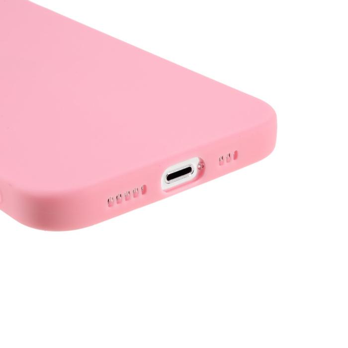 Bild 5, iPhone 13 Pro - Matt TPU Skal - Ljus Rosa