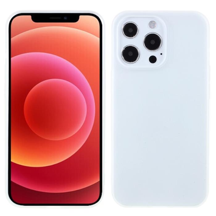 Bild 1, iPhone 13 Pro - Matt TPU Skal - Vit