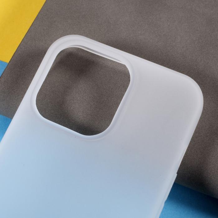 Bild 5, iPhone 13 Pro - Matt TPU Skal - Vit