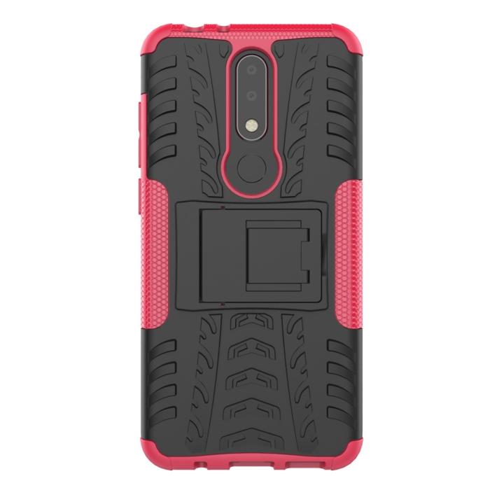 Bild 4, Nokia 5.1 Plus - Ultimata stöttåliga skalet med stöd - Rosa