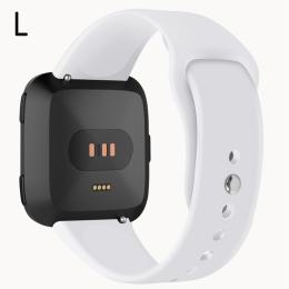 Silikon Armband Fitbit Versa/Versa 2/Versa Lite - Vit