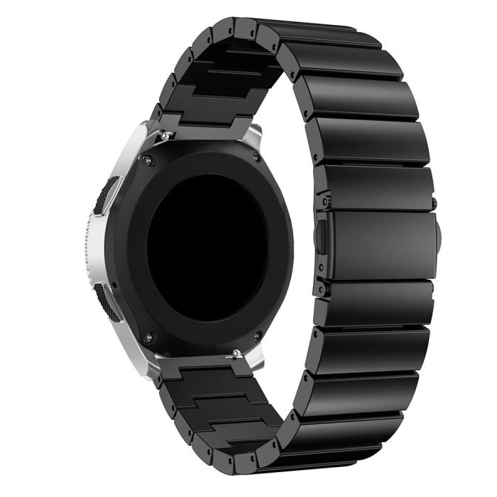 Bild 3, Armband I Rostfritt Stål - Svart (22mm)