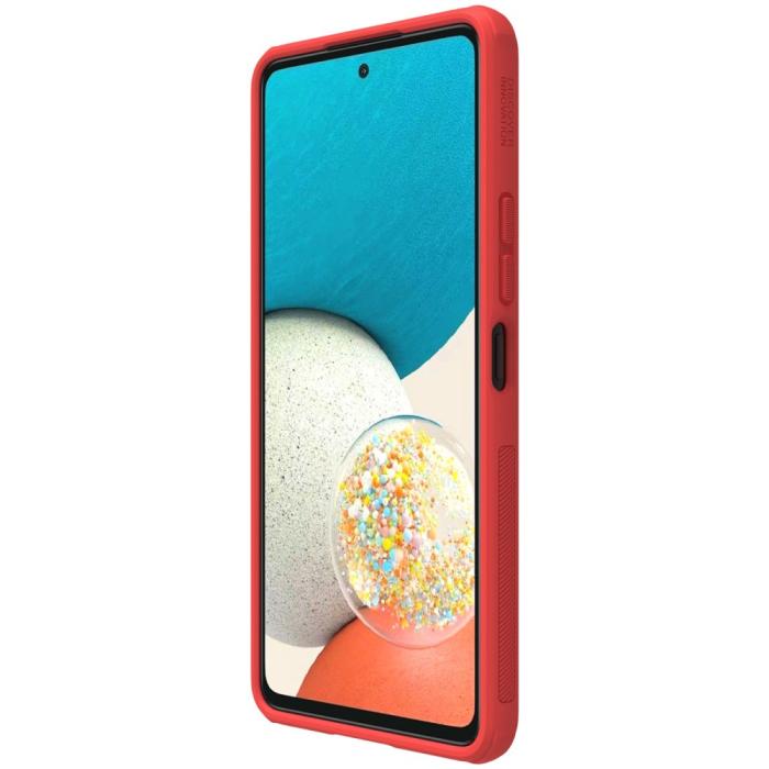 Bild 4, NILLKIN Samsung Galaxy A53 5G Skal Frosted Shield Röd