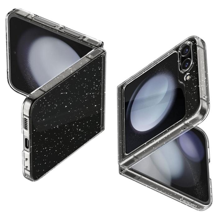 Bild 5, Spigen Samsung Galaxy Z Flip 5 Skal AirSkin Glitter