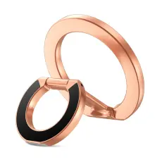 Tech-Protect Magnetisk MagSafe Ringh&aring;llare Lamano Ros&eacute;guld
