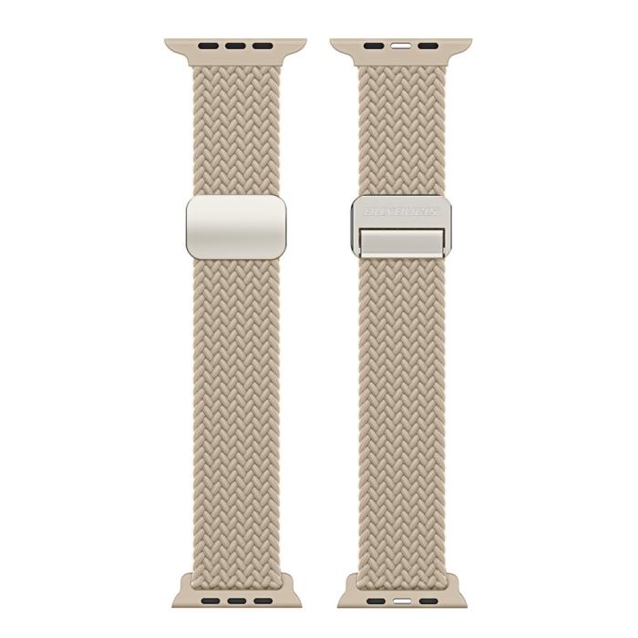 Bild 3, DUX DUCIS Apple Watch 38/40/41 Armband Flätat Beige